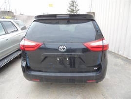 2017 TOYOTA SIENNA LE BLACK 3.5 AT FWD Z20016